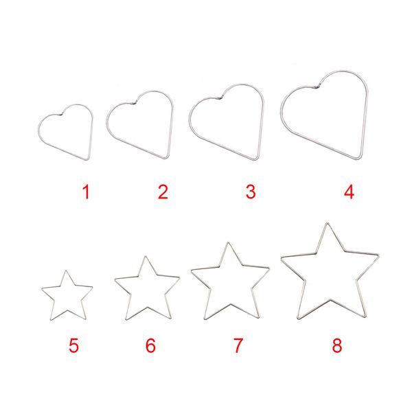 craft love heart decorations supplies five-pointed star welded diy parts metal hoop metal hoop
craft love heart decorations supplies five-pointed star welded diy parts metal hoop metal hoop