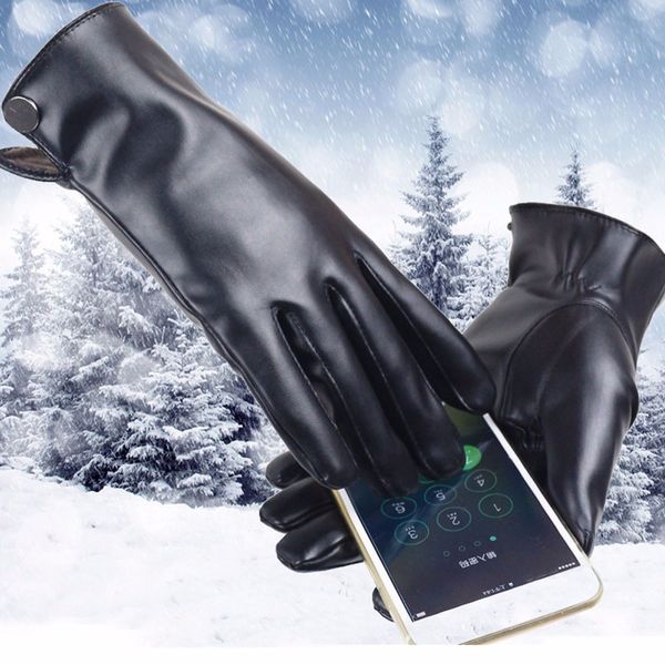 men winter leather gloves warm button touch screen driving soft lining windproof motorcycle cycling riding gloves guantes 2020, Blue;gray
men winter leather gloves warm button touch screen driving soft lining windproof motorcycle cycling riding gloves guantes 2020, Blue;gray