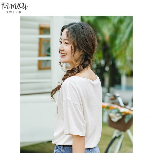 2020 summer new arrival linen cotton women round collar dropped shoulder sleeve loose printed t shirt drop shipping, White
2020 summer new arrival linen cotton women round collar dropped shoulder sleeve loose printed t shirt drop shipping, White