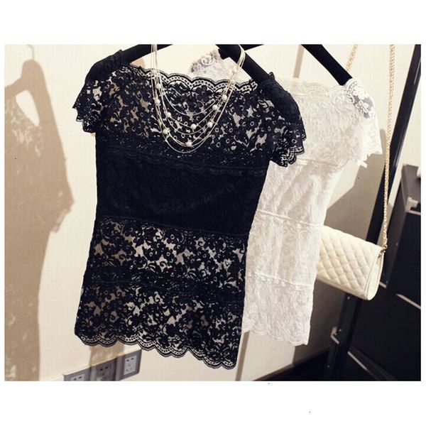 ladies tank hollow out quality good women lace vest clothing short sleeve camisoles pierced hollow out woman clothes, White
ladies tank hollow out quality good women lace vest clothing short sleeve camisoles pierced hollow out woman clothes, White