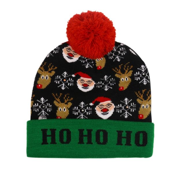 winter new products christmas elk christmas tree flanging with ball warm hat with led colorful glare knit hat, Blue;gray
winter new products christmas elk christmas tree flanging with ball warm hat with led colorful glare knit hat, Blue;gray