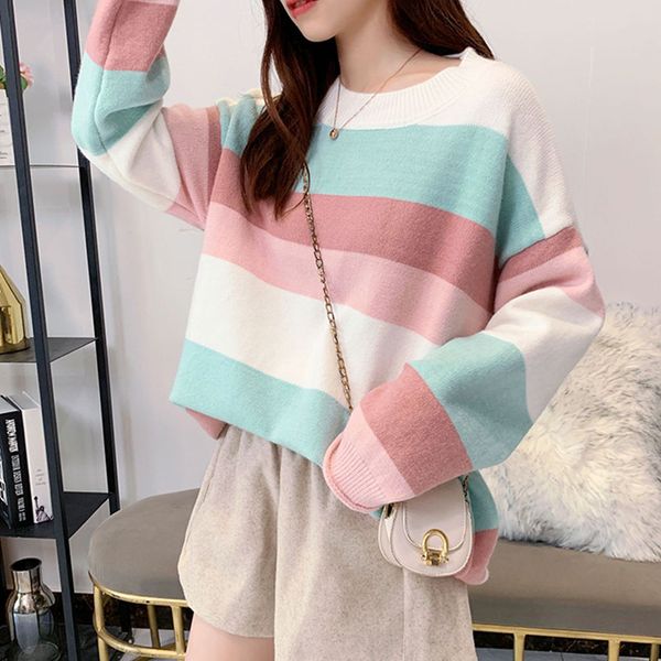 women autumn knitted loose pullovers long sleeve o-neck plus size female pull jumper sweaters ladies fall sweater pull, White;black
women autumn knitted loose pullovers long sleeve o-neck plus size female pull jumper sweaters ladies fall sweater pull, White;black