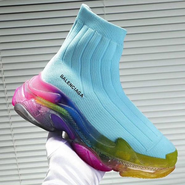 socks shoes female europe and america new high grade wild ladies thick bottom increased color matching breathable knitted elastic boots tide, Black
socks shoes female europe and america new high grade wild ladies thick bottom increased color matching breathable knitted elastic boots tide, Black