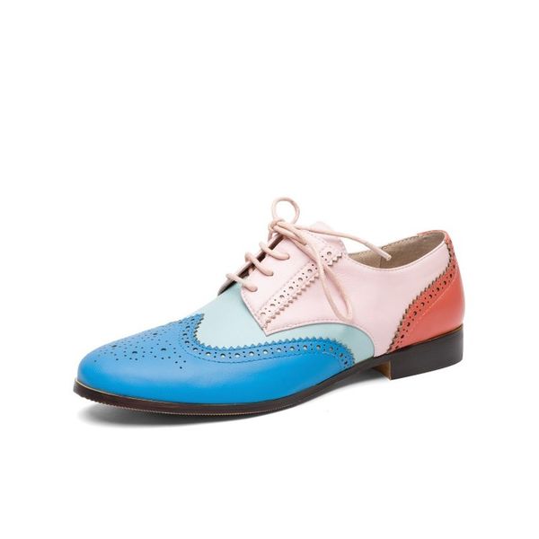 womens round toe match colors brogue flats lace up carved floral wingtip shoes oxfords genuine leather plus size 3color, Black
womens round toe match colors brogue flats lace up carved floral wingtip shoes oxfords genuine leather plus size 3color, Black