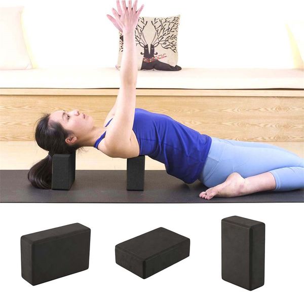 1 piece black yoga block foam brick indoor yoga blocks stretching aid gym pilates summer fitness exercise sport blocks
1 piece black yoga block foam brick indoor yoga blocks stretching aid gym pilates summer fitness exercise sport blocks