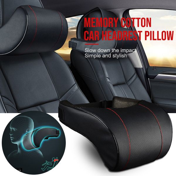 car headrest pu leather breathable neck pillow cervical protection car head cushion comfortable slow resilience
car headrest pu leather breathable neck pillow cervical protection car head cushion comfortable slow resilience