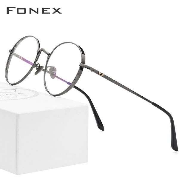 pure titanium glasses frame men ultralight retro round myopia optical prescription eyeglasses frames women vintage eyewear 884, Black
pure titanium glasses frame men ultralight retro round myopia optical prescription eyeglasses frames women vintage eyewear 884, Black