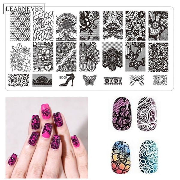 21 patterns stainless steel nail art stamping plates lace nail seal manicure printer tool templates stamp stencils 6*12cm, White
21 patterns stainless steel nail art stamping plates lace nail seal manicure printer tool templates stamp stencils 6*12cm, White