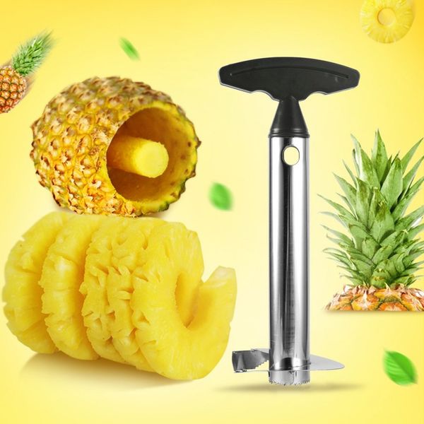

Stainless Steel Pineapple Peeler Cutter Slicer Corer Peel Core Tools Fruit Vegetable Knife Remover Blades Gadget Kitchen Tools