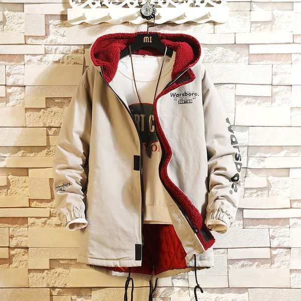 men fashion jacket streetwear windbreaker bomber coat varsity jacket padded cotton hooded outerwear parkas ctudent male 5xl, Black;brown
men fashion jacket streetwear windbreaker bomber coat varsity jacket padded cotton hooded outerwear parkas ctudent male 5xl, Black;brown