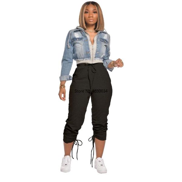 2020 summer women pants leggings high waist pencil trousers draped drawstring party street club joggers sweatpants, Black;white
2020 summer women pants leggings high waist pencil trousers draped drawstring party street club joggers sweatpants, Black;white