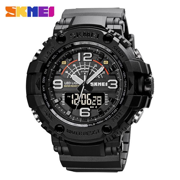 skmei 1617 dual time sports watches for men brand mens wristwatches shockproof dial electronic digital male clock reloj hombre, Slivery;brown
skmei 1617 dual time sports watches for men brand mens wristwatches shockproof dial electronic digital male clock reloj hombre, Slivery;brown