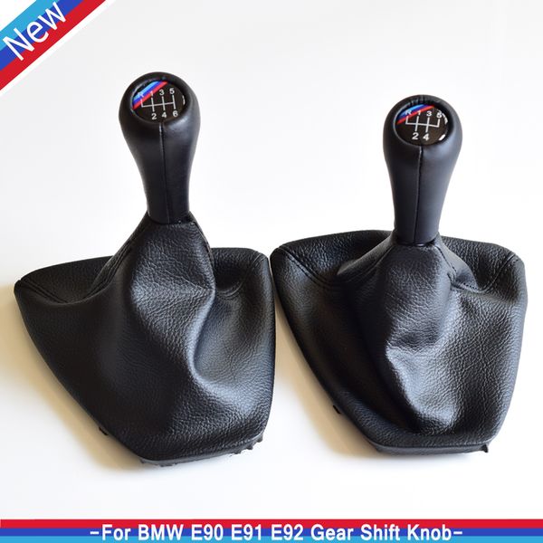 manual 5 6 speed gear shift knob lever 3/// color logo car styling for e90 e91 e92 e93 with leather gaiter boot cover
manual 5 6 speed gear shift knob lever 3/// color logo car styling for e90 e91 e92 e93 with leather gaiter boot cover
