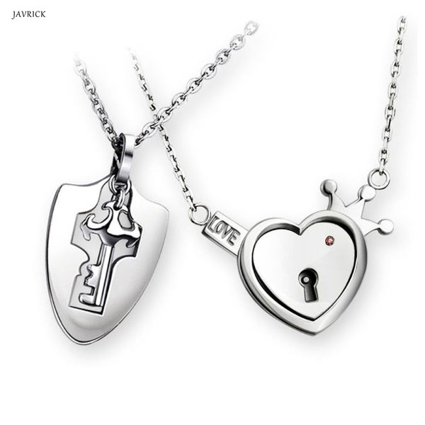 lovers titanium steel lock key puzzle pendant necklace love sets jewelry gift, Silver
lovers titanium steel lock key puzzle pendant necklace love sets jewelry gift, Silver