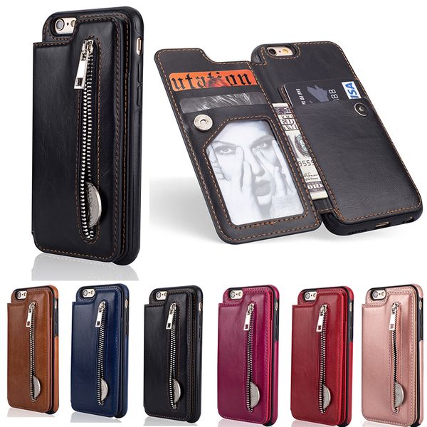 new wallet pu leather flip case for iphone 6 7 8 plus x xs max xr card slot zipper storage bag for samsung s8/s9/note 8/9 cover
new wallet pu leather flip case for iphone 6 7 8 plus x xs max xr card slot zipper storage bag for samsung s8/s9/note 8/9 cover