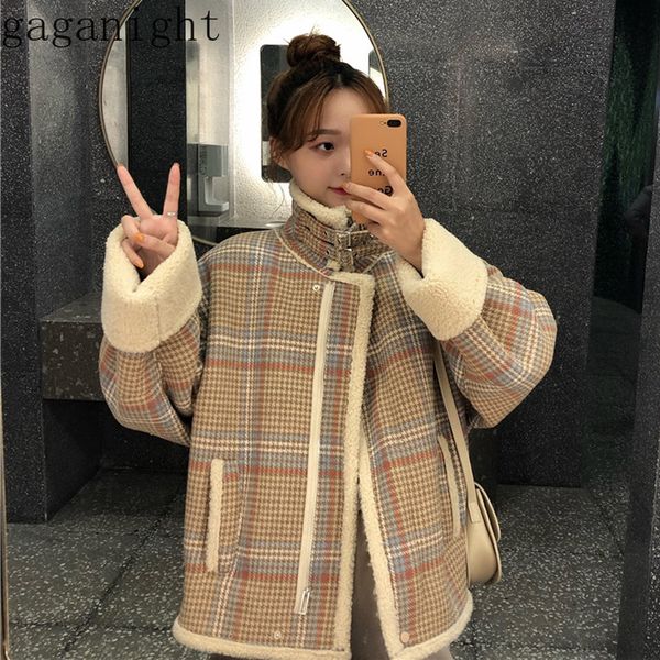 gaganight vintage plaid women parkas long sleeves winter coat casual thick warm outwear new fashion parka korean coats retro, Black
gaganight vintage plaid women parkas long sleeves winter coat casual thick warm outwear new fashion parka korean coats retro, Black