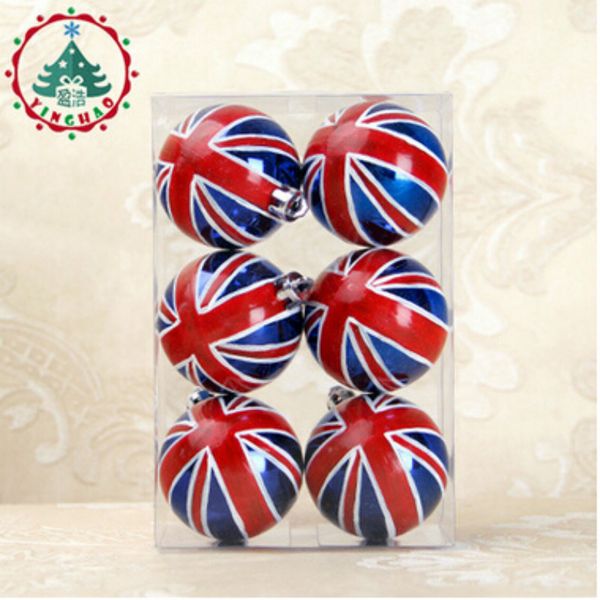 2017 fashion navidad 6pcs usa style creative 6cm ball ornaments for christmas tree decorations christmas balls for home decor
2017 fashion navidad 6pcs usa style creative 6cm ball ornaments for christmas tree decorations christmas balls for home decor