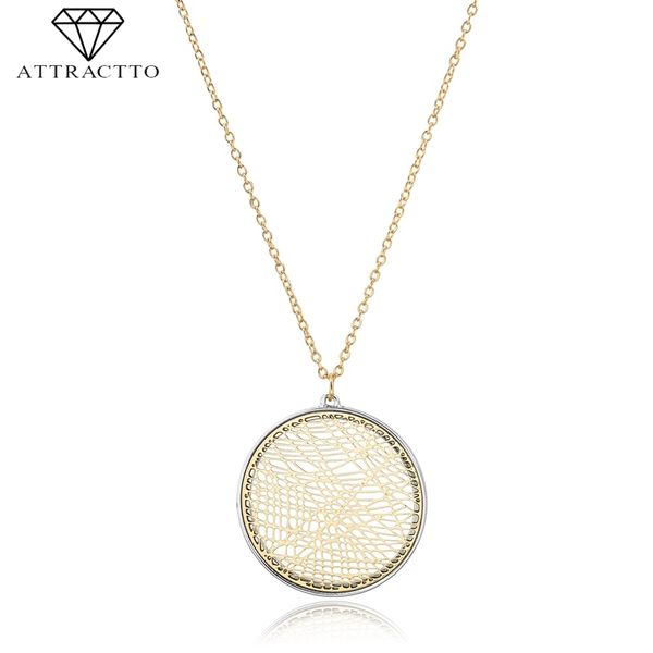 attractto fashion long gold round necklaces&pendants for women chain necklace charm crystal jewelry necklace female sne190004, Silver
attractto fashion long gold round necklaces&pendants for women chain necklace charm crystal jewelry necklace female sne190004, Silver