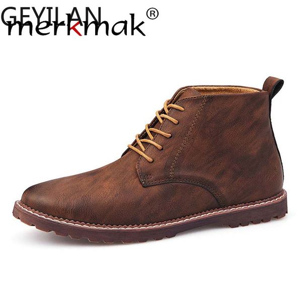 vintage genuine leather men shoes winter ankle boots footwear lace up autumn casual men shoes flat, Black
vintage genuine leather men shoes winter ankle boots footwear lace up autumn casual men shoes flat, Black