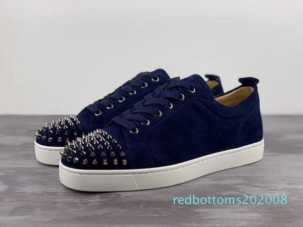 with red bottom sneakers low toe spikes flat red bottom men and women leather sneakers party designer shoes 08r, Black
with red bottom sneakers low toe spikes flat red bottom men and women leather sneakers party designer shoes 08r, Black