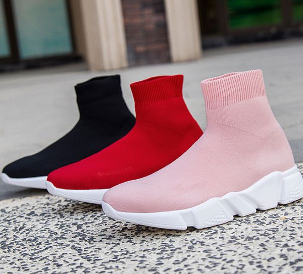 2020 new paris speed trainers knit sock shoe original luxury designer mens womens sneakers high casual shoes, Black
2020 new paris speed trainers knit sock shoe original luxury designer mens womens sneakers high casual shoes, Black