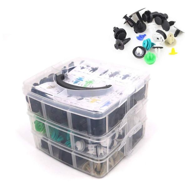 500pcs assorted car body plastics push retainer clips rivet pin rivet fasteners trim moulding clip expansion screws for cars
500pcs assorted car body plastics push retainer clips rivet pin rivet fasteners trim moulding clip expansion screws for cars