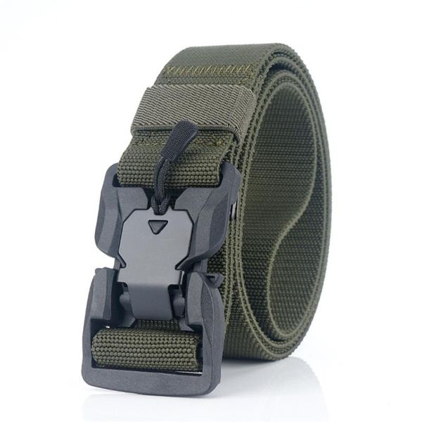 light equipment combat tactical belts for men magnetic buckle adjustable elastic stretch woven army training nylon belt, Black;brown
light equipment combat tactical belts for men magnetic buckle adjustable elastic stretch woven army training nylon belt, Black;brown
