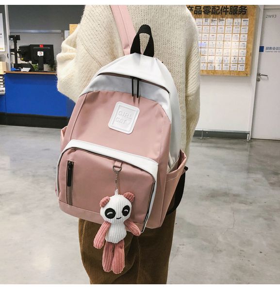 2020 new simple and stylish portable large capacity backpack schoolgirl school backpack schoolbag
2020 new simple and stylish portable large capacity backpack schoolgirl school backpack schoolbag