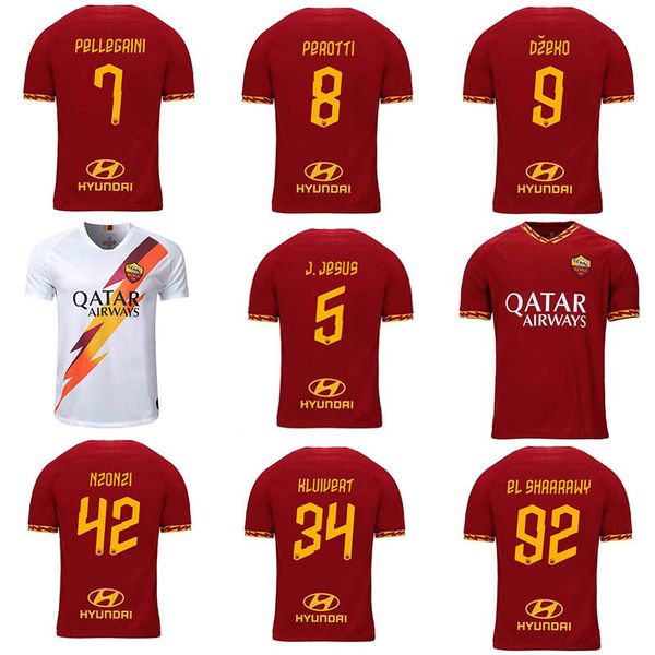 19 20 Hot DE ROSSI PEROTTI DZEKO JUAN JESUS KLUIVERT PELLEGRINI SCHICK Mens Away Camisetas Futbol Camisas Maillot Football Shirt S-XL 
19 20 Hot DE ROSSI PEROTTI DZEKO JUAN JESUS KLUIVERT PELLEGRINI SCHICK Mens Away Camisetas Futbol Camisas Maillot Football Shirt S-XL