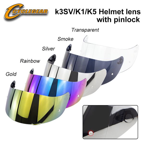 cyclegear motorcycle helmet visor k5 k3sv k1 casco shield motorcycle riding capacetes accessories & parts lens1pc
cyclegear motorcycle helmet visor k5 k3sv k1 casco shield motorcycle riding capacetes accessories & parts lens1pc