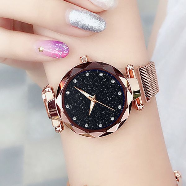 luxury women watches ladies magnetic starry sky clock fashion diamond female quartz wristwatches zegarek damski, Slivery;brown
luxury women watches ladies magnetic starry sky clock fashion diamond female quartz wristwatches zegarek damski, Slivery;brown