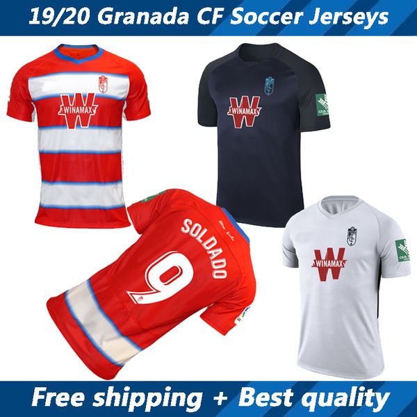 19 20 granada cf soccer jerseys 2019 2020 soldado a.puertas vadillo home away third football shirt camisa de futebol short sleeve uniforms, Black;yellow
19 20 granada cf soccer jerseys 2019 2020 soldado a.puertas vadillo home away third football shirt camisa de futebol short sleeve uniforms, Black;yellow
