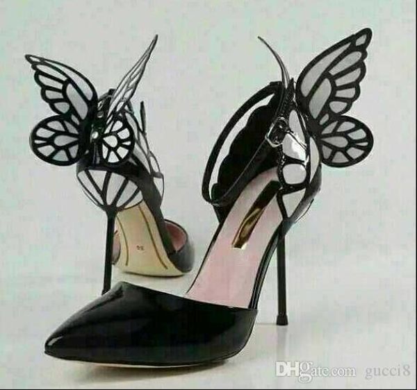 pink yellow black slingbacks high heeled wedding dress shoes butterfly wing gladiator sandals
pink yellow black slingbacks high heeled wedding dress shoes butterfly wing gladiator sandals