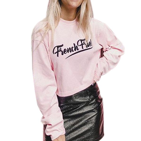 new long sleeves crop hoodies women harajuku letters sweatshirt casual tube crop women short pullover outerwear sudaderas, Black
new long sleeves crop hoodies women harajuku letters sweatshirt casual tube crop women short pullover outerwear sudaderas, Black
