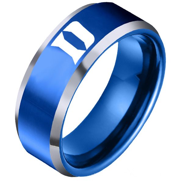 duke 8mm blue devils stainless steel rings for women men fashion jewelry band monochrome silver black gold blue colorful ring
duke 8mm blue devils stainless steel rings for women men fashion jewelry band monochrome silver black gold blue colorful ring