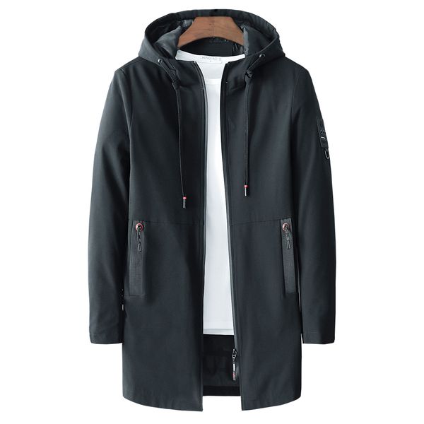 men new 2019 autumn casual long jacket trench coats men fashion hooded solid elastic windbreaker pocket trench jackets, Tan;black
men new 2019 autumn casual long jacket trench coats men fashion hooded solid elastic windbreaker pocket trench jackets, Tan;black