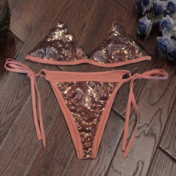2pcs/set women swimsuit v-neck halter low waist bikini set halter sequins swimwear bikini set
2pcs/set women swimsuit v-neck halter low waist bikini set halter sequins swimwear bikini set