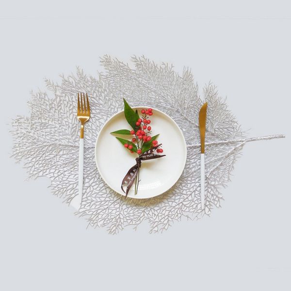 new waterproof coasters washable cup mat placemat for christmas decoration hollow home table mat coral branch table
new waterproof coasters washable cup mat placemat for christmas decoration hollow home table mat coral branch table
