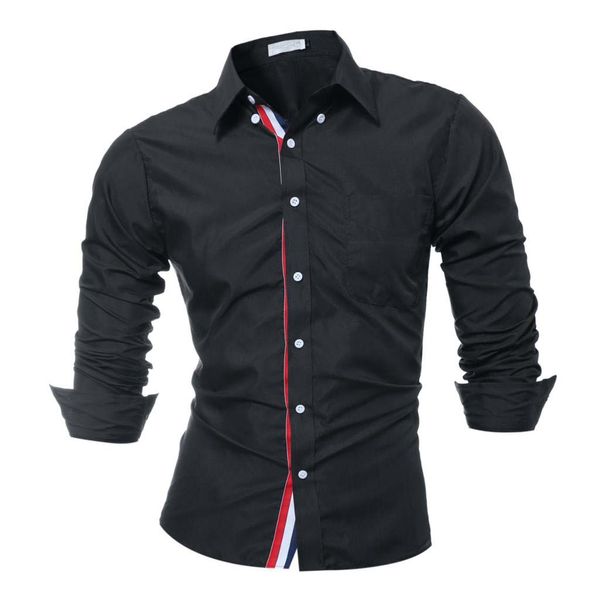 men's casual shirts brand mens dress 2021 fashion male shirt long-sleeves solid color slim men -3xl, White;black
men's casual shirts brand mens dress 2021 fashion male shirt long-sleeves solid color slim men -3xl, White;black