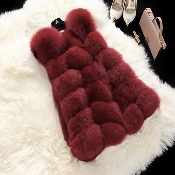2019 women vintage fashion warm slim sleeveless coat solid vest female jacket casaco feminino winter casual faux fur coat, Black
2019 women vintage fashion warm slim sleeveless coat solid vest female jacket casaco feminino winter casual faux fur coat, Black