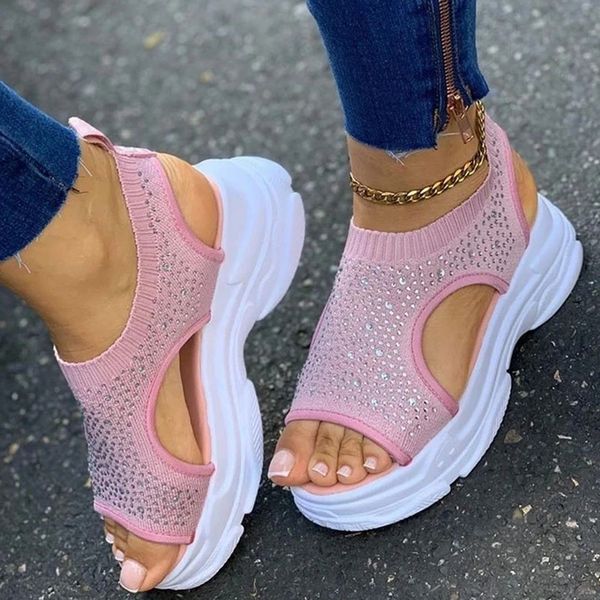 new bling women sandals female shoes woman summer wedge comfortable sandals casual ladies slip-on flat women shoes, Black
new bling women sandals female shoes woman summer wedge comfortable sandals casual ladies slip-on flat women shoes, Black