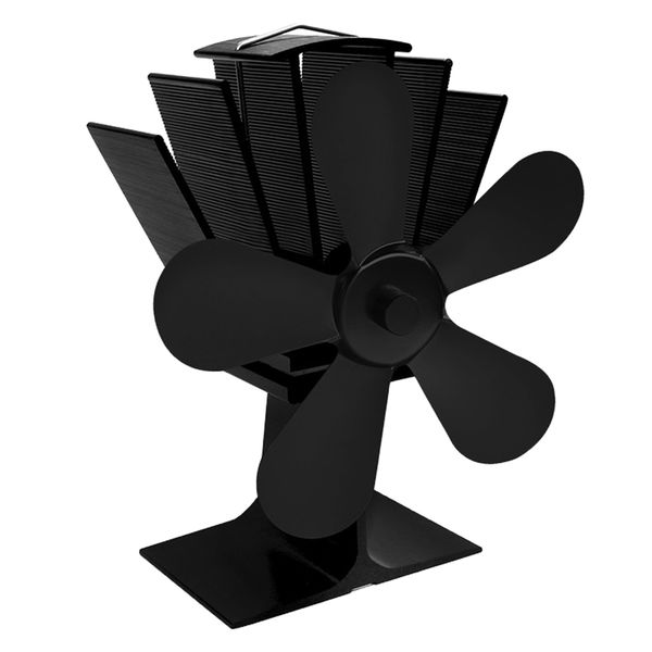 heat powered stove fan with thermometer | 5 blades - aluminium silent wood burner stove fan eco-friendly , 6 colors
heat powered stove fan with thermometer | 5 blades - aluminium silent wood burner stove fan eco-friendly , 6 colors