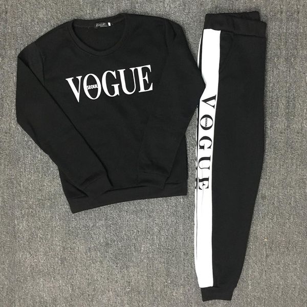 2018 tracksuit women two piece set tracksuit for women costume patchwork casual letter printed 2 piece set brand suit340n, White
2018 tracksuit women two piece set tracksuit for women costume patchwork casual letter printed 2 piece set brand suit340n, White