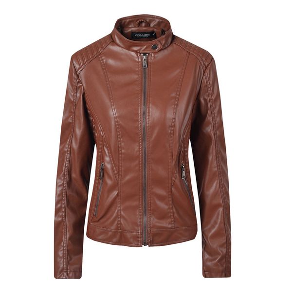 women's leather & faux plus size fashion 2021 autumn winter women coat female slim short black pu jacket outerwear
women's leather & faux plus size fashion 2021 autumn winter women coat female slim short black pu jacket outerwear