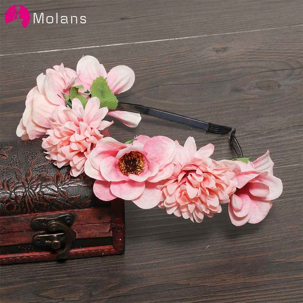 molans simple solid small flower headband for bridal wedding stimulation fabric flower leaves for pshoot women headpiece
molans simple solid small flower headband for bridal wedding stimulation fabric flower leaves for pshoot women headpiece
