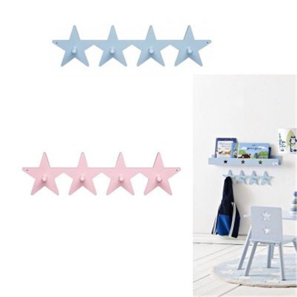 nordic kitchen bathroom children's room wooden five-pointed star hanger key holder wall hook p booth props home organizer
nordic kitchen bathroom children's room wooden five-pointed star hanger key holder wall hook p booth props home organizer
