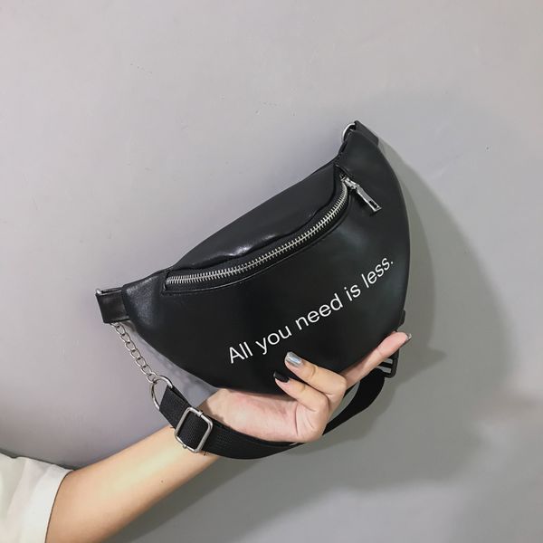 2020 new female bag pu bag female winter korean fashion waist messenger ins super fire sports chain chest
2020 new female bag pu bag female winter korean fashion waist messenger ins super fire sports chain chest