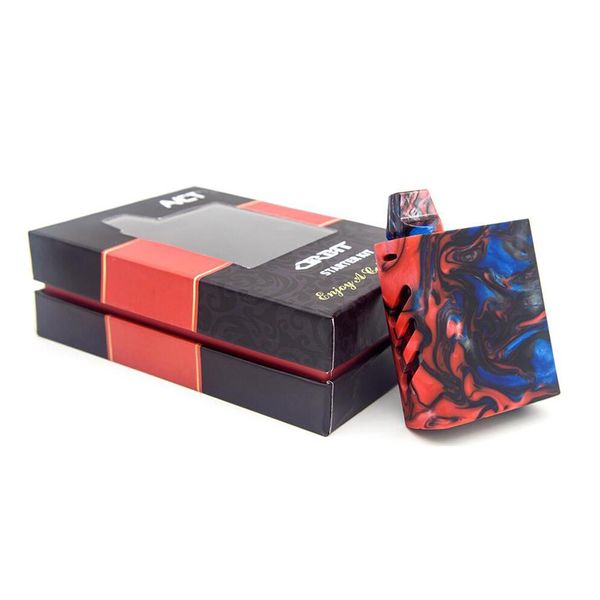 ORBIT Resin POD Kit Original AVCT AIO Device Built-in 1300mAh Battery with 3.5ml Cartridge 0.6 And 1.0 ohm Coil DHL
ORBIT Resin POD Kit Original AVCT AIO Device Built-in 1300mAh Battery with 3.5ml Cartridge 0.6 And 1.0 ohm Coil DHL