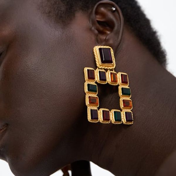 lady square statement earrings for women fashion drop dangle earrings wedding gift vintage jewelry wholesale sale, Silver
lady square statement earrings for women fashion drop dangle earrings wedding gift vintage jewelry wholesale sale, Silver