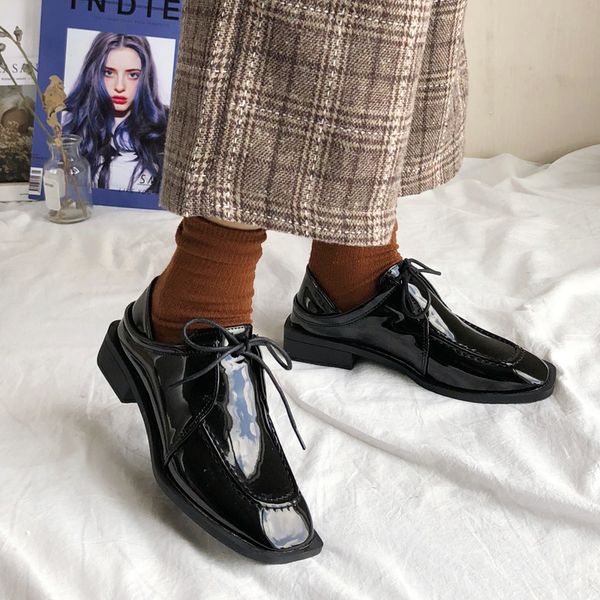 genuine leather oxfords women casual shoes female spring autumn oxfords square heels women leather shoes fashion ladies, Black
genuine leather oxfords women casual shoes female spring autumn oxfords square heels women leather shoes fashion ladies, Black